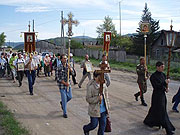 В Абаканской епархии состоялся четырехдневный крестный ход из Абакана в Сорск